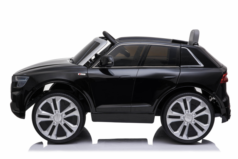 Audi Q8 Quattro S-line (Zwart metallic) - KidsDreams